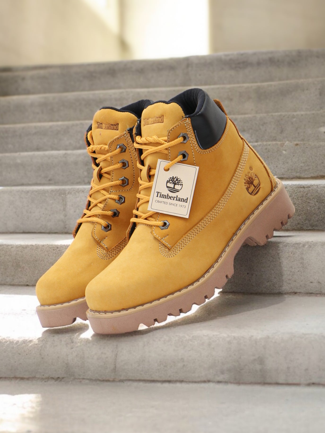 🥾BOTA TIMBERLAND® ORO 100% CUERO.