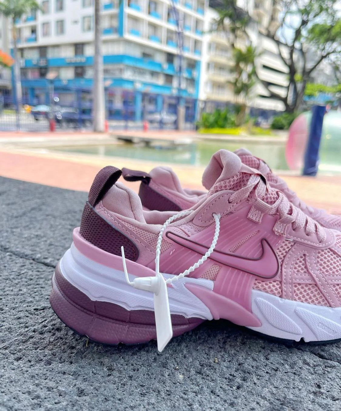 👟 Nike V2K Run Rosa 🌸👩