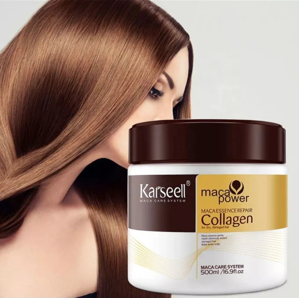 ✨MACA POWER KARSELL X 3 Und - COLAGENO CAPILAR REPARADOR x 500ml/16.9fl.oz✨
