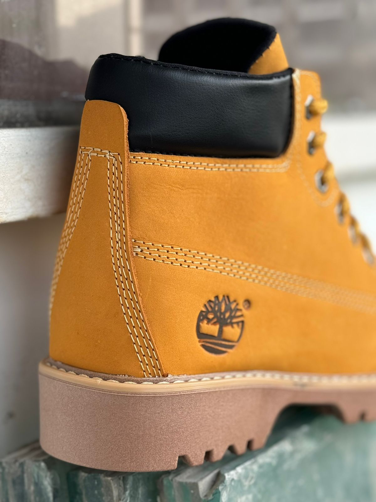 🥾BOTA TIMBERLAND® ORO 100% CUERO.