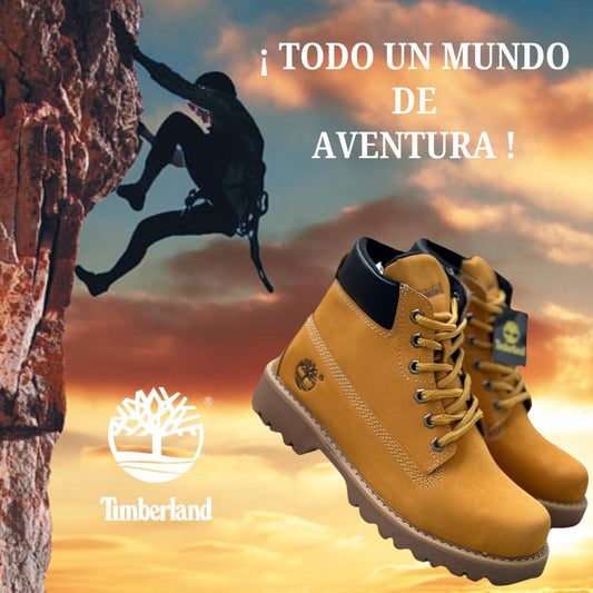 🥾BOTA TIMBERLAND® MIEL 100% CUERO.