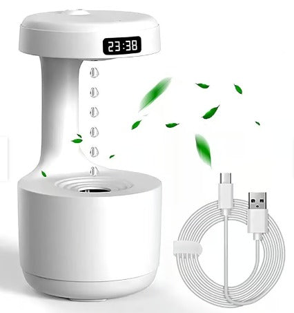 ✨HUMIDIFICADOR ANTIGRAVEDAD CON RELOJ💥