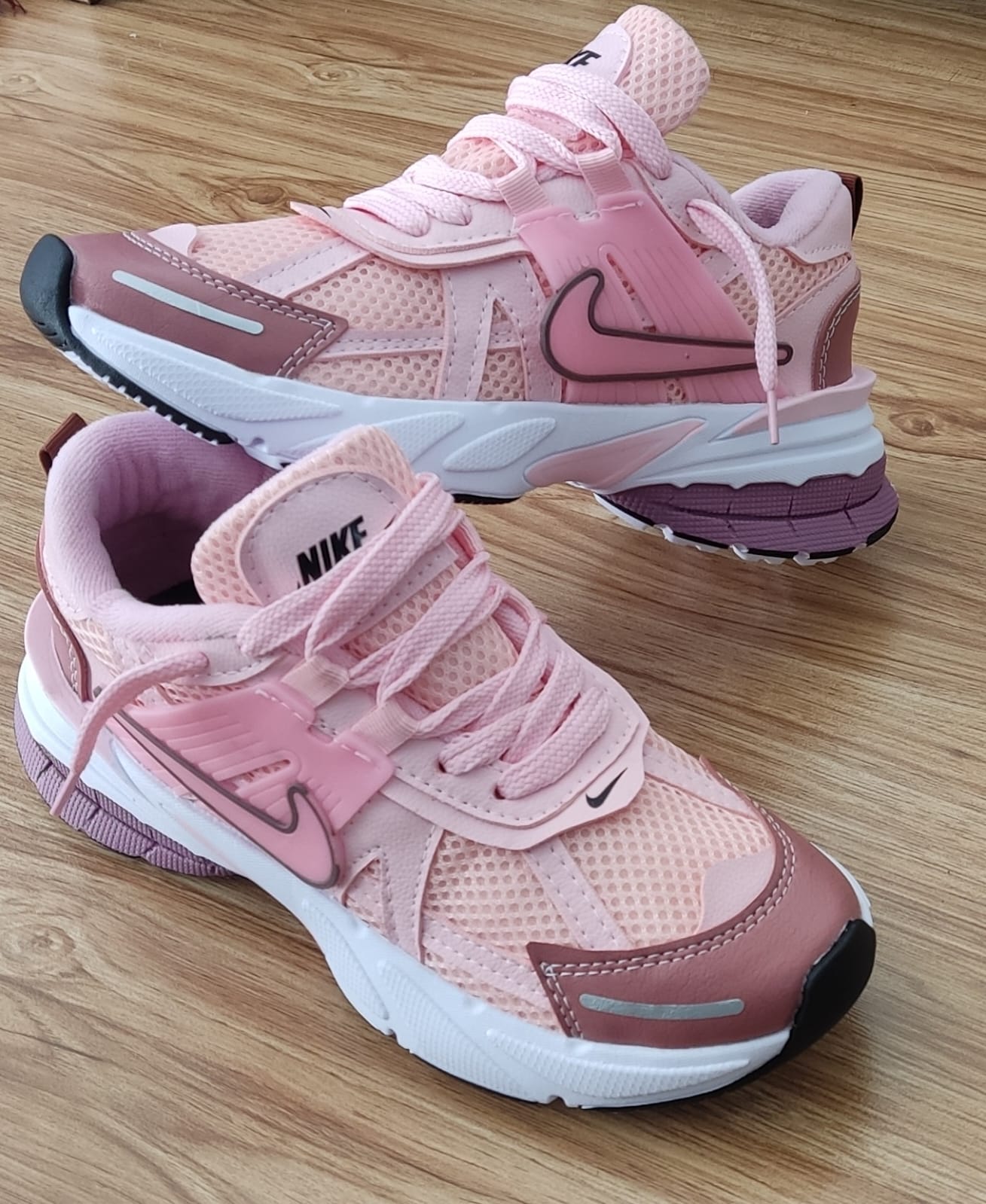 👟 Nike V2K Run Rosa 🌸👩